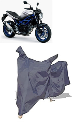 Amexride Two Wheeler Cover for Suzuki(SV 650 BS6, Grey)