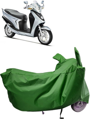 Amexride Two Wheeler Cover for Hero(Leap Hybrid SES BS6, Maroon)