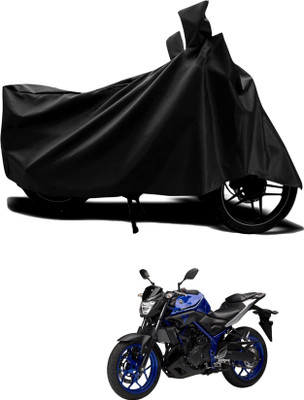 KEDIT Two Wheeler Cover for Yamaha(MT 07, Black)
