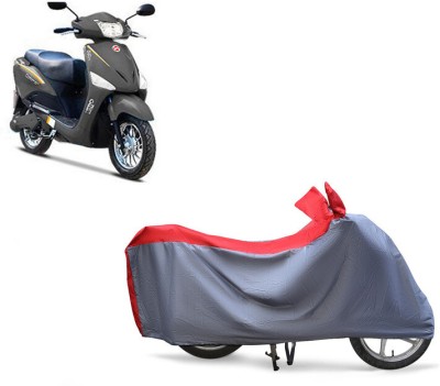 EGAL Waterproof Two Wheeler Cover for Hero(Electric Optima HS500 ER BS6, Red)