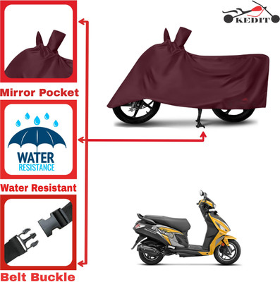 AASHTIK MART Two Wheeler Cover for Hero(Maestro Edge 125, Maroon)
