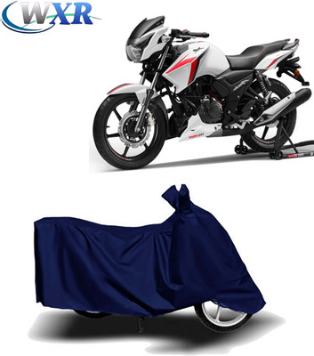 WXR Waterproof Two Wheeler Cover for TVS(Apache RTR 160, Blue)