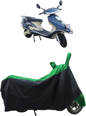 Coxtor Waterproof Two Wheeler Cover for Tunwal(Sport 63 60V, Green)