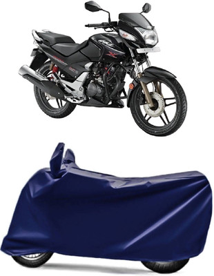 AUCTIMO Two Wheeler Cover for Honda(CBZ Extreme, Blue)