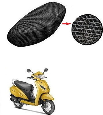ABSONE New-BLSM-MESH-CVR-A147 Single Bike Seat Cover For Honda Activa 5G