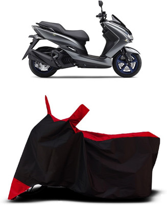 VESMEI Two Wheeler Cover for Yamaha(Majesty S 155 maxi, Red)