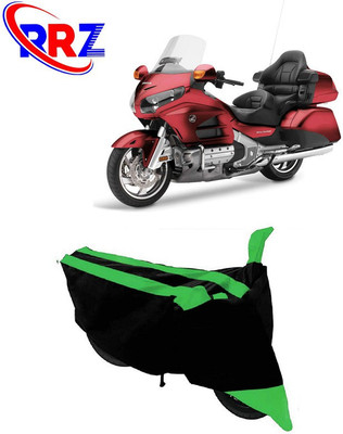 RRZ Waterproof Two Wheeler Cover for Honda(Gold Wing GL1800, Black, Green)