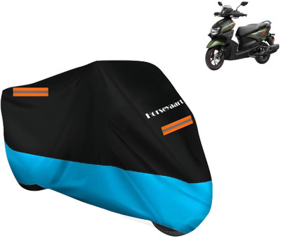 Horseyaart Waterproof Two Wheeler Cover for Yamaha(Ray-ZR 125FI BS6, Blue)