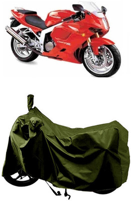 SUGASHRI Waterproof Two Wheeler Cover for Hyosung(Comet, Green)