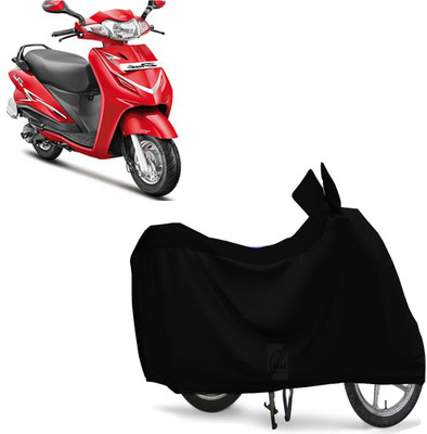 EGAL Waterproof Two Wheeler Cover for Hero(Duet VX 110CC, Black)