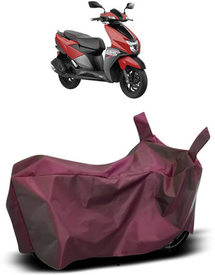 MMSSTAR Waterproof Two Wheeler Cover for TVS(NTORQ, Maroon)