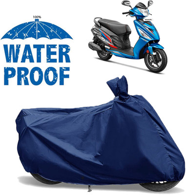 AutoGalaxy Waterproof Two Wheeler Cover for Hero(Maestro, Blue)