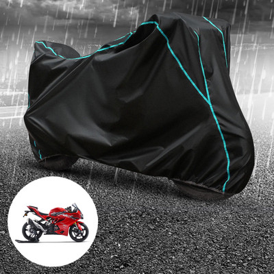 CODOKI Waterproof Two Wheeler Cover for TVS(Apache RR 310, Black)