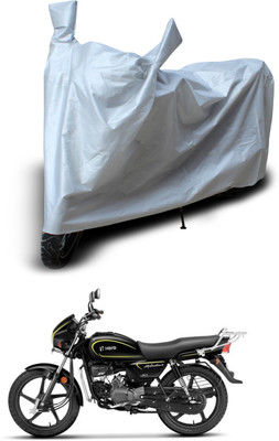 GOSHIV-car and bike accessories Waterproof Two Wheeler Cover for Hero(MotoCorp Splendor Plus, Silver)