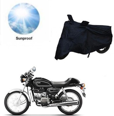 MMSSTAR Waterproof Two Wheeler Cover for Hero(Splendor Pro Classic, Black)