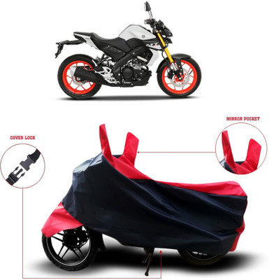 AASHTIK MART Two Wheeler Cover for Yamaha(MT-15, Red)