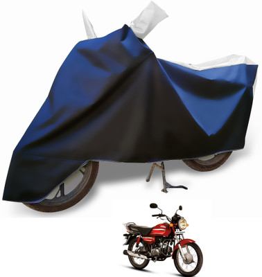 Euro Care Waterproof Two Wheeler Cover for Hero(CD Dawn, Silver)