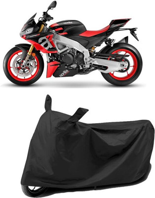 KEDIT Two Wheeler Cover for Aprilia(Tuono 150, Black)