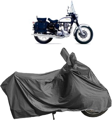 DIGGU Two Wheeler Cover for Royal Enfield(Machismo 350, Grey)