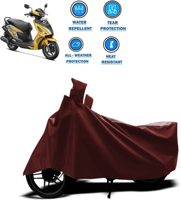 AASHTIK MART Two Wheeler Cover for Hero(Maestro Edge 125, Maroon)