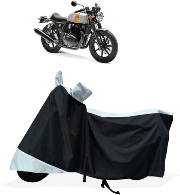 Tricway Two Wheeler Cover for Royal Enfield(Continental GT, White)