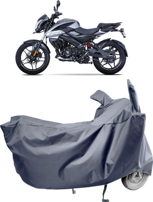 Amexride Two Wheeler Cover for Bajaj(Pulsar 160 NS DTS-i, Grey)