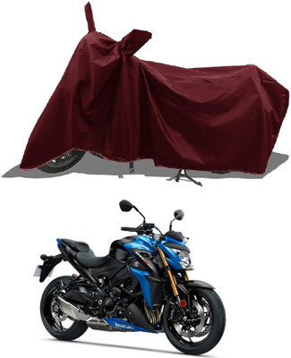 DeepShakshi AUTOMOTIVE Waterproof Two Wheeler Cover for Yamaha(Fazer, Maroon)