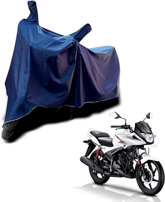 KEDIT Two Wheeler Cover for Hero(Ignitor, Blue)