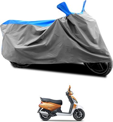 PAGORA Waterproof Two Wheeler Cover for Mahindra(Gusto, Grey, Blue)