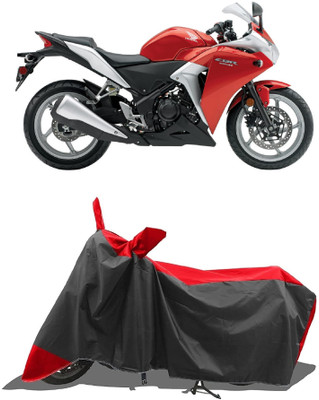SPECTUS Two Wheeler Cover for Honda(CBR300R BS6, Red)