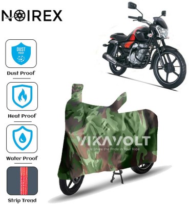 NOIREX Waterproof Two Wheeler Cover for Bajaj(V12, Green)