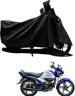 AASHTIK MART Two Wheeler Cover for Hero(Splendor I Smart, Black)