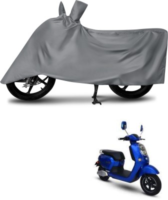 MMSSTAR Waterproof Two Wheeler Cover for Okinawa(Cruiser, Grey)