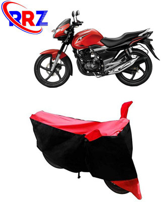 AutoGalaxy Waterproof Two Wheeler Cover for Suzuki(GS 150R, Black, Red)