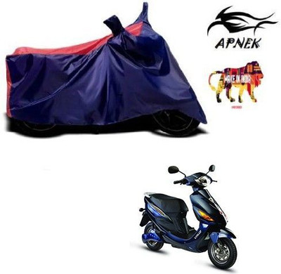 DeepShakshi AUTOMOTIVE Waterproof Two Wheeler Cover for Hero(Electric Cruz, Red, Blue)