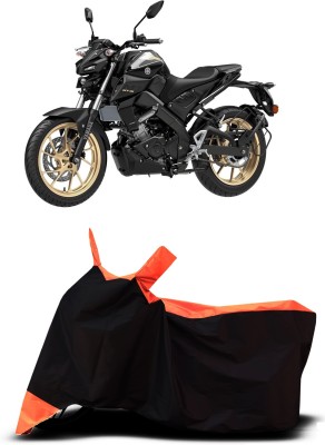 VESMEI Two Wheeler Cover for Yamaha(MT 15 New BS6, Orange)