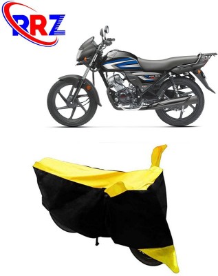 RRZ Waterproof Two Wheeler Cover for Honda(CD 110 Dream, Black, Yellow)