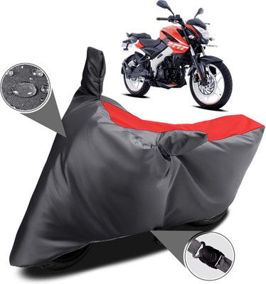 MMSSTAR Waterproof Two Wheeler Cover for Bajaj(Pulsar NS 200, Red)