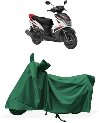 Tricway Two Wheeler Cover for Yamaha(Ray Z BS6, Green)