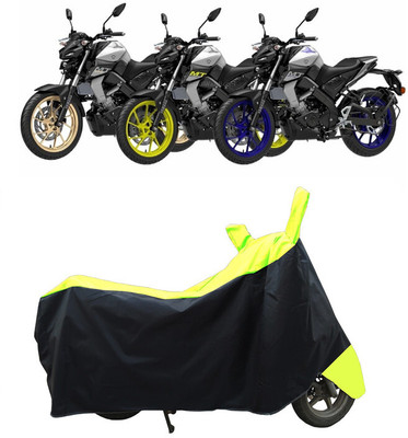 Coxtor Waterproof Two Wheeler Cover for Yamaha(MT-15 BS6, Yellow)