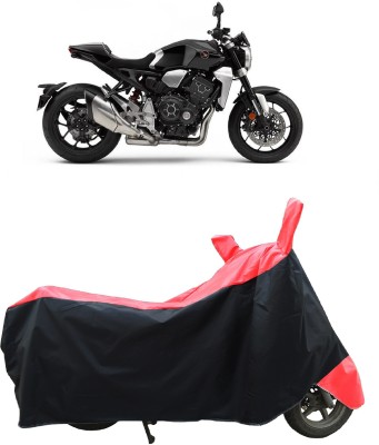 Coxtor Two Wheeler Cover for Honda(CB1000R Plus, Red)