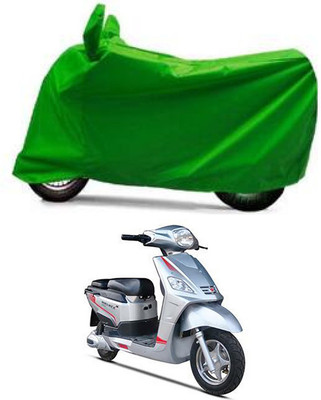 Furious3D Two Wheeler Cover for Hero(Electric NYX e5, Green)