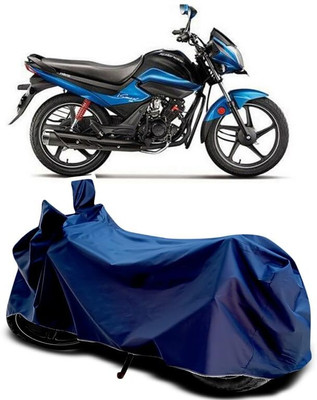 AASHTIK MART Two Wheeler Cover for Hero(Splendor iSmart 110, Blue)