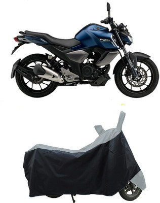 Coxtor Waterproof Two Wheeler Cover for Yamaha(FZ S FI New, Grey)