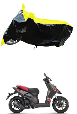 VESMEI Two Wheeler Cover for Aprilia(Shine, Yellow)