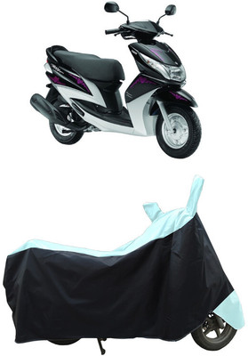 Coxtor Waterproof Two Wheeler Cover for Yamaha(Ray, White)