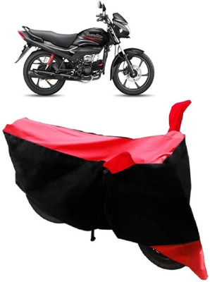 SK AUTO Waterproof Two Wheeler Cover for Hero(Passion Pro, Red)
