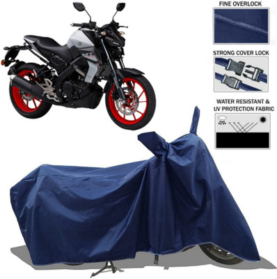 sowelar Waterproof Two Wheeler Cover for Yamaha(MT 15, Blue)