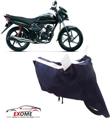 EXOME Two Wheeler Cover for Honda(Dream Yuga, White)