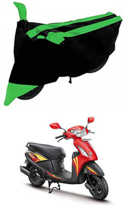 MMSSTAR Waterproof Two Wheeler Cover for Hero(Pleasure, Green, Black)